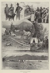 Escenas en el camino a Klondike